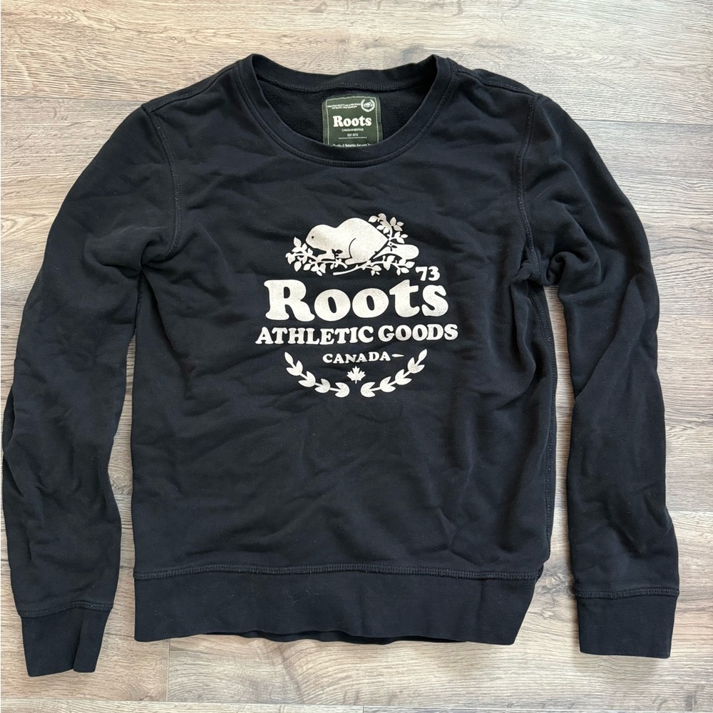 Roots Black Sweater